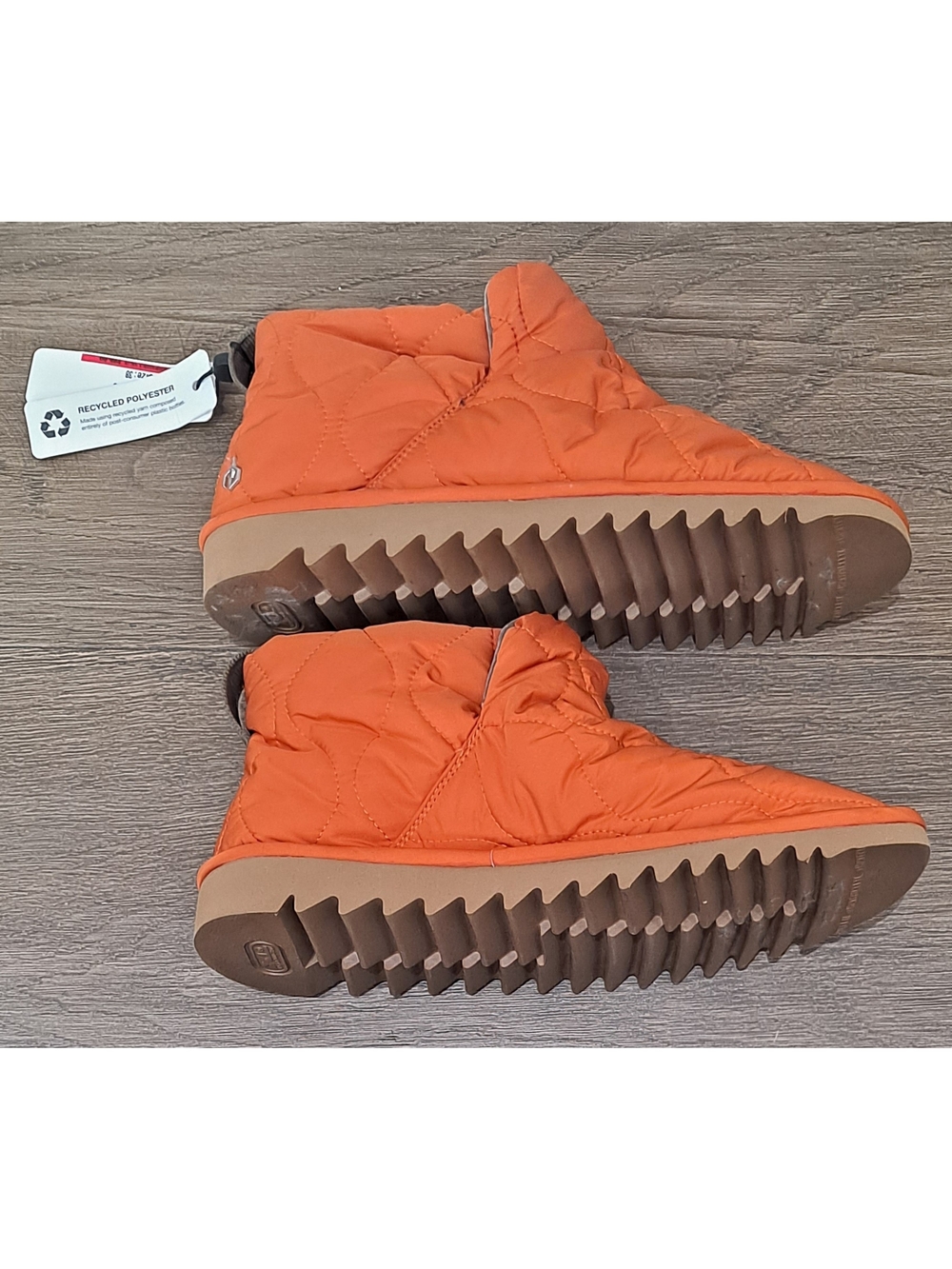 rag & bone Orange Quilted Eira Ankle Boot 7.5 - Picture 4 of 6